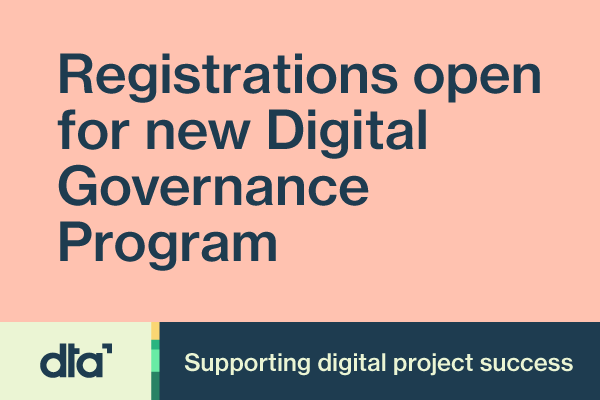 Registrations open for New Digital Governance Program