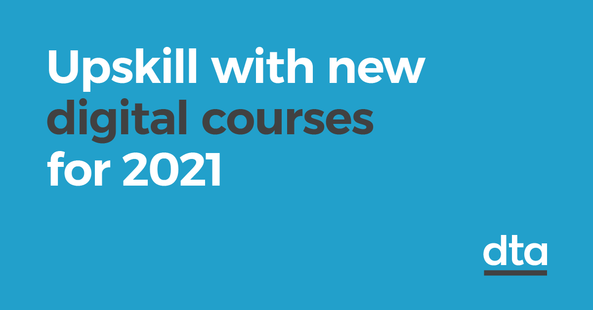 Upskill With New Digital Courses For 2021 Digital Transformation Agency 5951